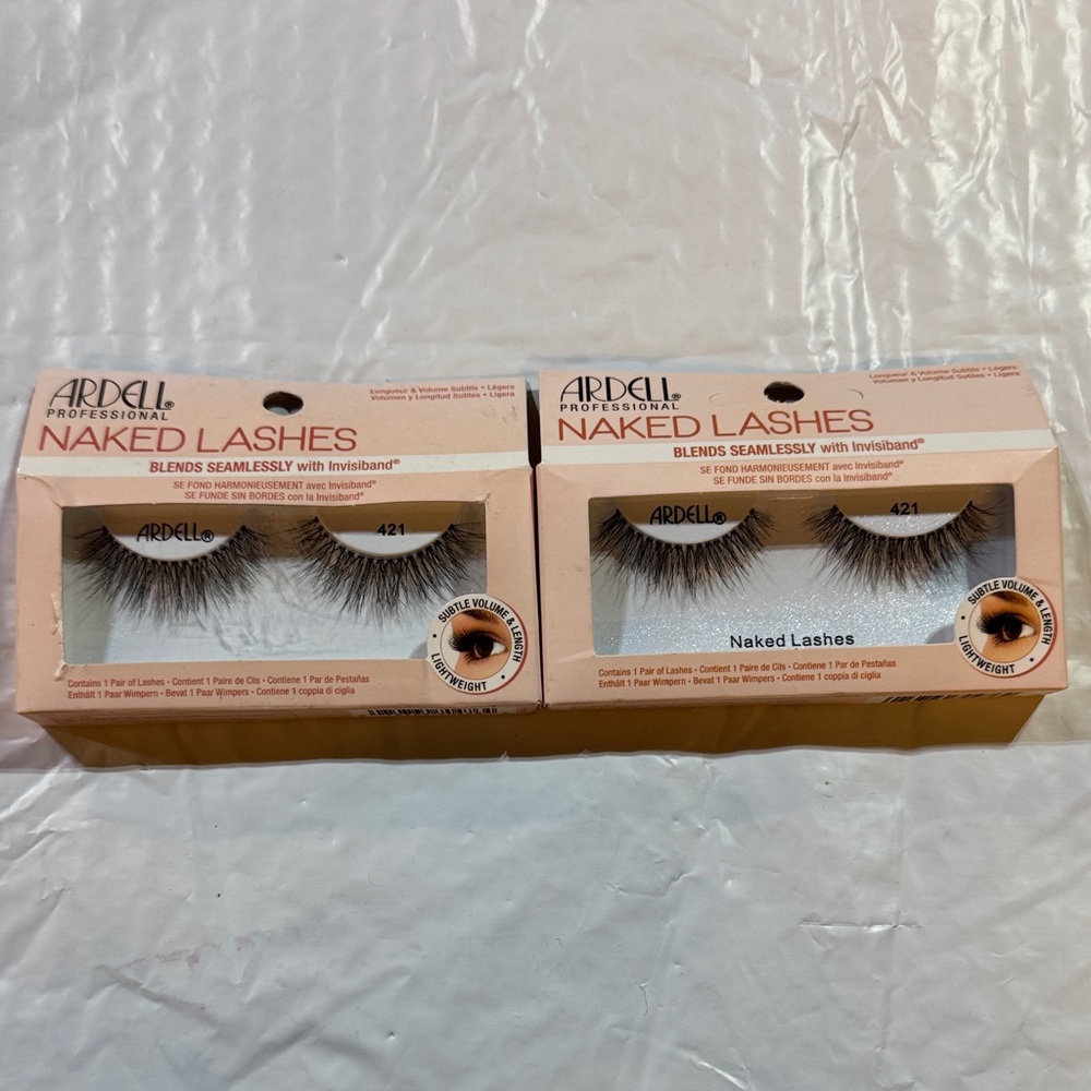 Ardell Naked Lashes 421 with Invisible Band